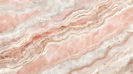 Obraz premium pink marble with natural swirling patterns, symbolizing warmth and care in healthcare visuals 