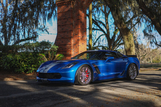 2016 C7 Z06 Chevrolet Corvette in Savannah, Georgia, March 3, 2024