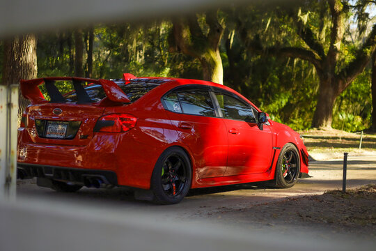 Subaru WRX STI in Savannah, Georgia, Feb. 7, 2024