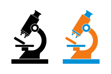 microscope vector icon
