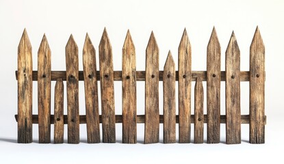 Wooden Picket Fence Design