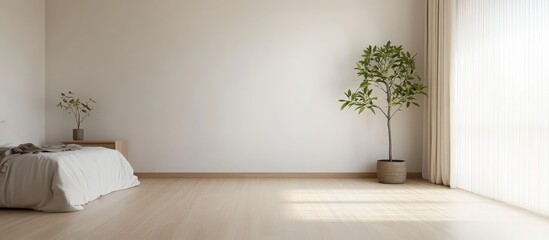 Fitted wardrobe provides ample storage space. 