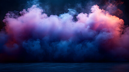 Obraz premium Colorful smoke abstract background