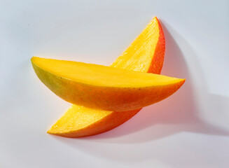 Mango Streifen, Obst, Südfrucht, vitamine, Dessert, 