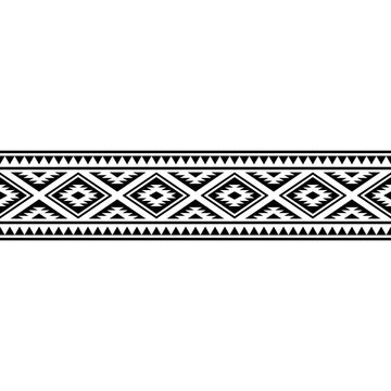Stipe seamless geometric tribal pattern featuring repeating square shapes. Black and white ethnic design, ideal for wallpapers, fabrics, and modern digital art.	