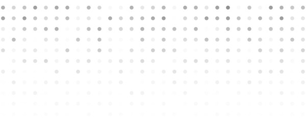 Monochrome halftone background with dots