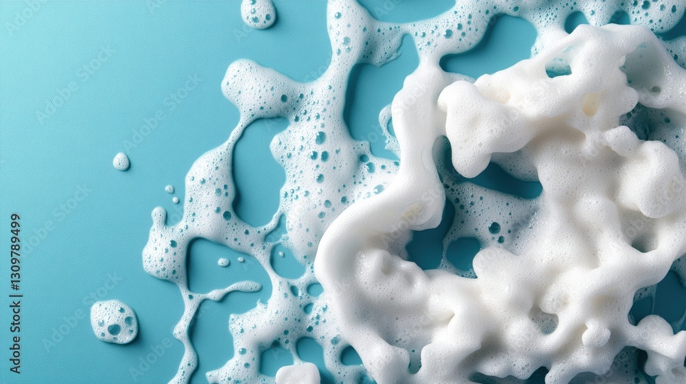 Aufkleber abstract close-up view of a pile of soft foam textures creating an engaging and unique visual experi