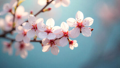 Obraz premium Floral Spring Brunch with flowers