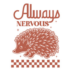 Always nervous SVG Design
