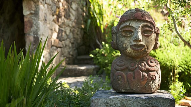 Tecate Rancho La Puerta Garden Statue