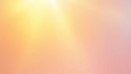 Obraz premium A soft blend of yellow, peach, and pink creates a warm, gradient background with a gentle light leak.