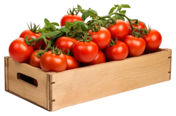 PNG Tomato vegetable crate plant.