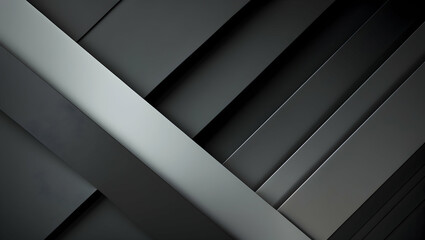 Elegant Grayscale Layers Intersecting In A Dynamic Design Showcasing A Modern, Minimalist Aesthetic With Subtle Shadow Play And A Sleek, Sharp Contrast