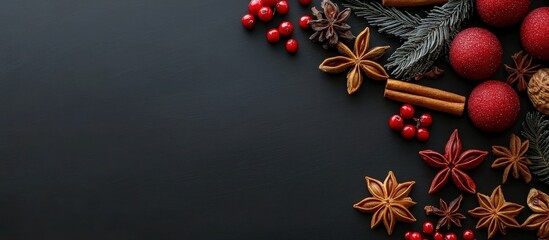 Empty space for personalized holiday messages or signage.