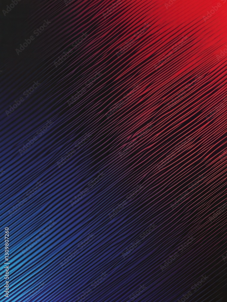 Aufkleber Smooth gradient transitions represent political movement with a minimalistic design and abstract lines for progress Generative AI