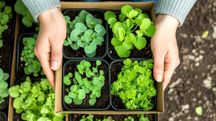 Planting seedlings indoor gardening tips for urban spaces green environment