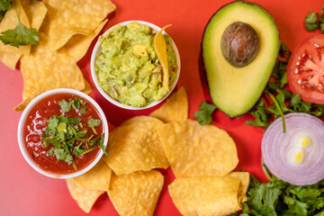 Chips, Salsa, and Guacamole 