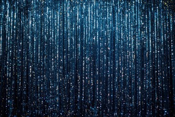 Blue curtains sequin beautiful glitter texture map pattern background - obrazy, fototapety, plakaty
