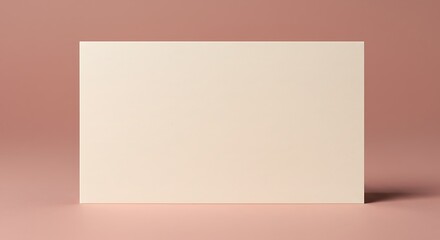 Elegant Greeting Card Mockup with Textured Background &ndash; Ideal for Invitations & Promotional Designs