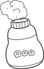 baby powder doodle baby