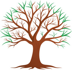 Naklejka premium vector tree silhouette