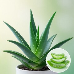 Fototapeta premium aloe vera plant