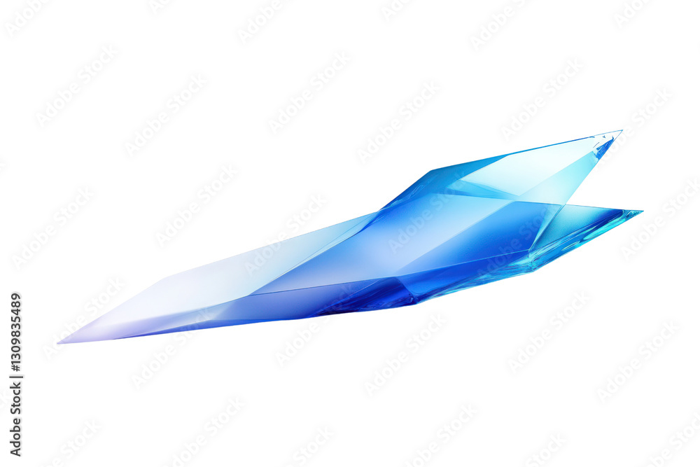 Aufkleber a sleek, modern blue gradient design with sharp lines and smooth transitions, evoking a sense of dig