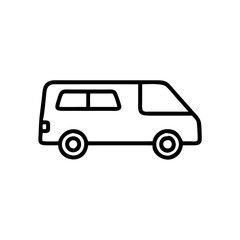 Obraz premium Van icon