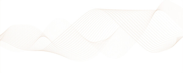 Abstract wave lines dynamic flowingwhite colorful light isolated background digital gradient transparent tech curve creative technology flowing smooth  Abstract wavy element for design on transparent 