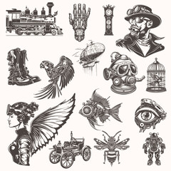 Steampunk Artwork – Victorian Fantasy & Sci-Fi Illustrations