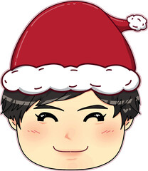 christmast, illustration, icon, vector, art, gift, christmast tree, snow, candy