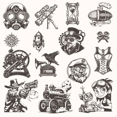 Steampunk Design Elements – Victorian Sci-Fi & Retro Technology