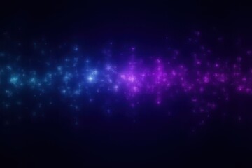 vibrant neon teal-and-purple tech grid with shimmering center-right in a deep black gradient in vivid contrast – Futuristic Digital Art