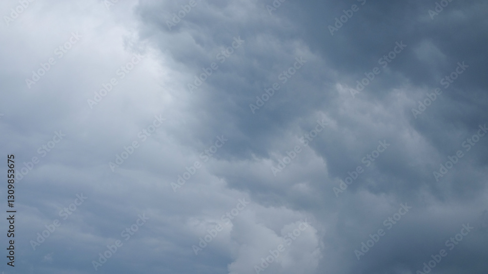 Fototapete abstract pattern and texture background of dark clouds in the sky.copy space for text.climate and we