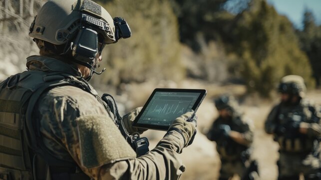 Military Analyst in Action