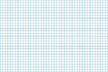 Seamless grid pattern on light blue graph paper