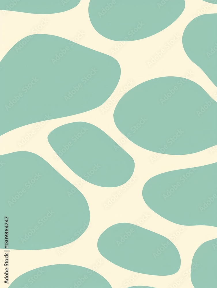 Poster a wavy, abstract pattern composed of curved lines that intertwine and flow harmoniously.