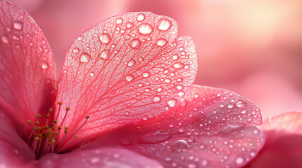 Fototapeta premium sunlit patterned petal textures