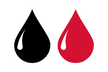 blood drop vector illustration