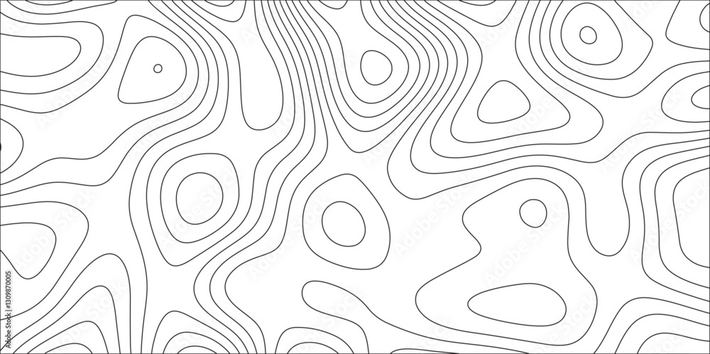 Aufkleber abstract lines background. contour maps. stylized height of the topographic map contour in lines and