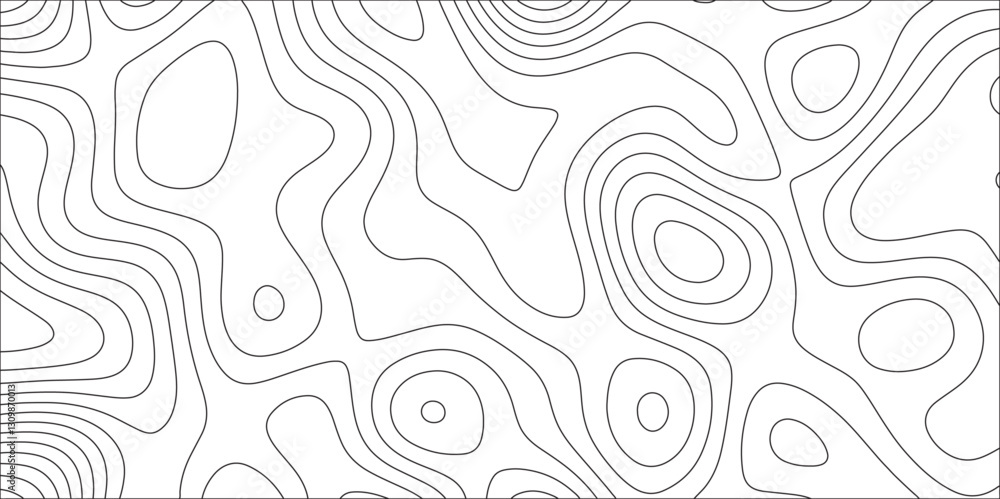 Aufkleber abstract lines background. contour maps. stylized height of the topographic map contour in lines and