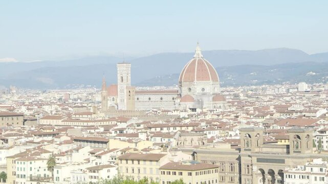 View of Duomo in Florence Italy