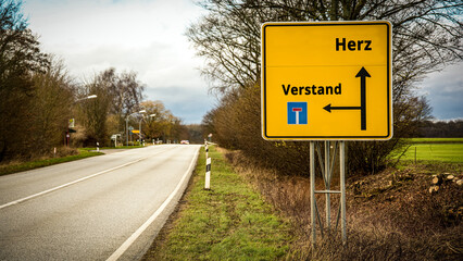 Signposts the direct way to Heart versus Mind