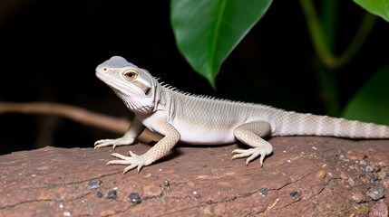 Obraz premium Grey Lizard