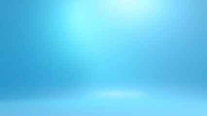 Soft Blue Gradient Background for Creative Design and Text Overlay
