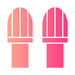 slipper gradient icon