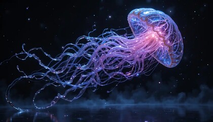 jellyfish in the water