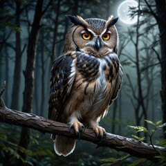 Obraz premium Great Horned Owl
