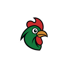rooster vector illustration