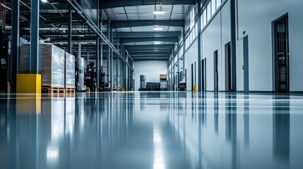 Polyurethane epoxy flooring: a robust choice for industrial spaces.